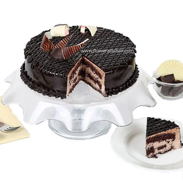Rich Chocolate Splash Cakes 0.5kg Eggless